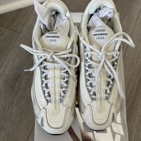Aime Leon Dore New Balance 1000 Off-White Sneakers - Picture 2 of 4